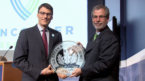 Leed Platinum Plaque