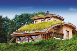 Barrel-Vaulted Private Kempten, Germany Residence - Greenroofs.com