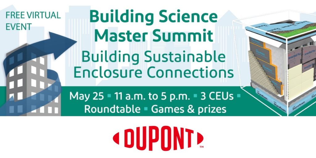 DuPont Building Science Master Summit May 2022