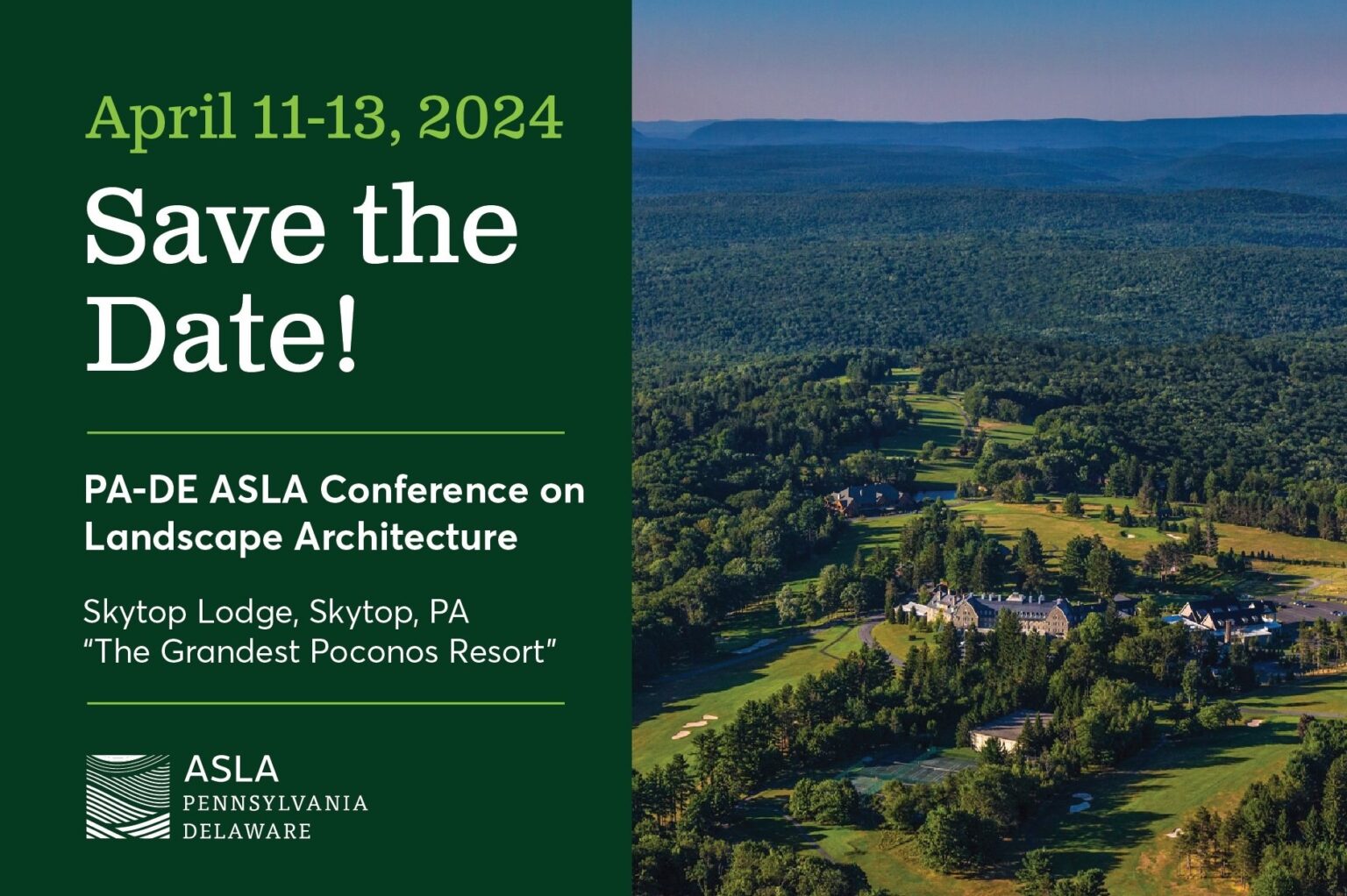 2024 PADE ASLA Conference on Landscape Architecture