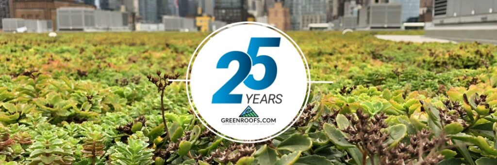 Greenroofs.com 25th Anniversary