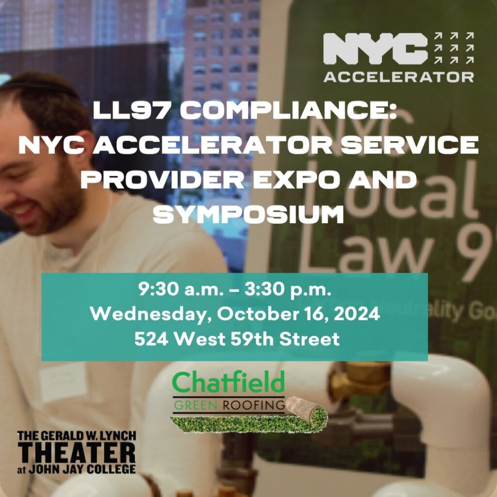 Join Chatfield Green Roofing for a LL97 Symposium at John Jay College